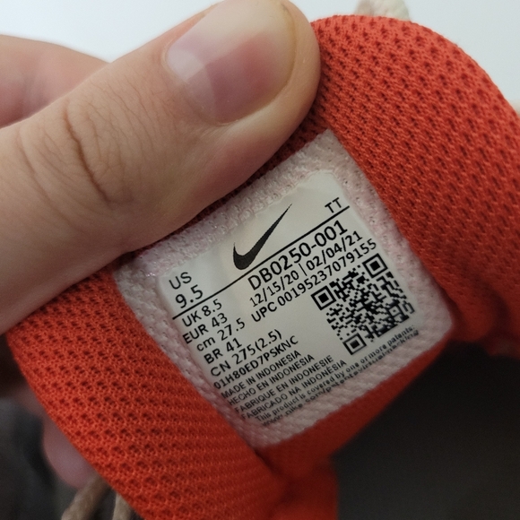 Nike Air Max 95 Grey USA Men's Sneakers Size 9.5 - Picture 8 of 8